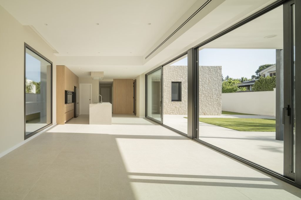 Fotografía del salón de la vivienda.