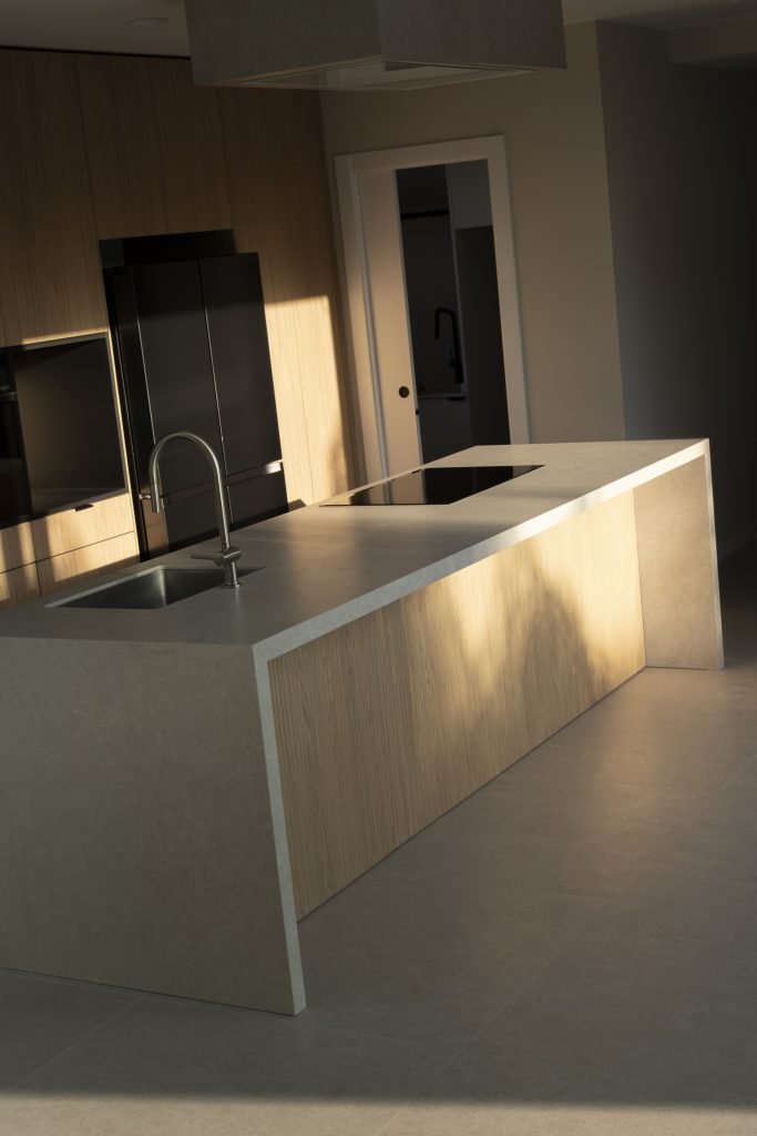 Fotografía de la cocina de la vivienda.