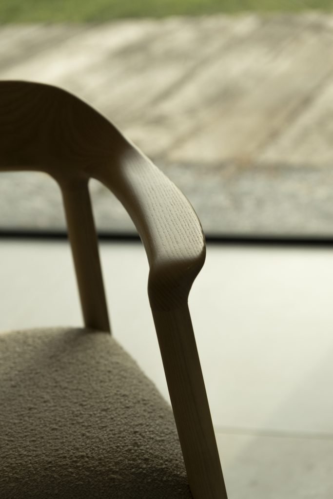 Detalle de la silla.